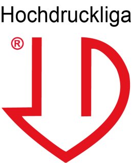 Logo Hochdruckliga Logo Hochdruckliga rot