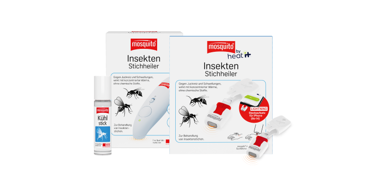 Juckreiz Kühlstick und mosquito Insektenstichheiler und mosquito Insektentsichheiler byheatit