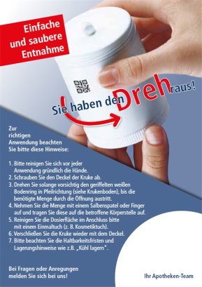 Patienteninformation TOPITEC® Drehdosierkruke Patienteninformation TOPITEC® Drehdosierkruke
