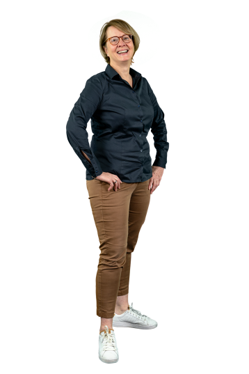 Claudia Spitzhorn, Teamleiterin ERP, stehend