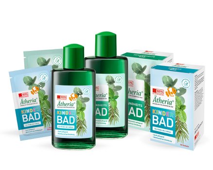 ÄTHERIA® GESUNDHEITS- UND KINDERBAD VON WEPA - DIE APOTHEKENMARKE SORTIMENT ÄTHERIA® GESUNDHEITS- UND KINDERBAD VON WEPA - DIE APOTHEKENMARKE