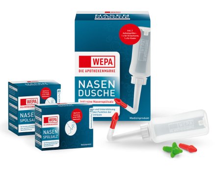 Nasendusche Sortiment Nasendusche Sortiment
